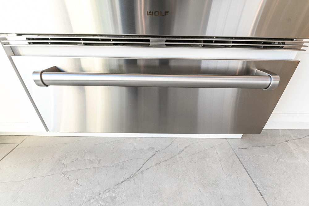 Gemcraft Traditional White Double Island Kitchen with Marble Countertops