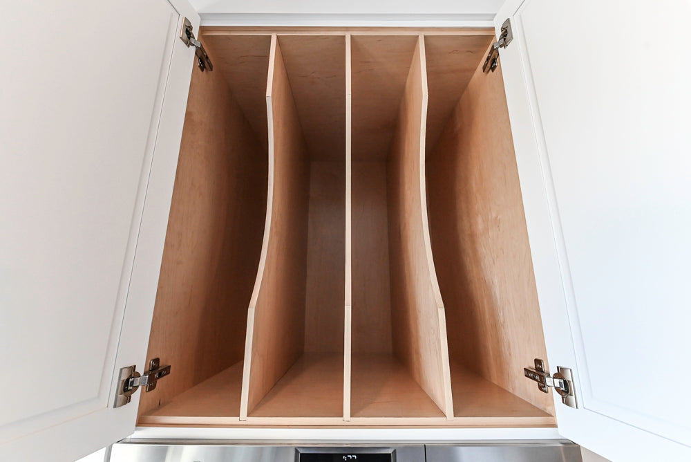 Gemcraft Traditional White Double Island Kitchen with Marble Countertops