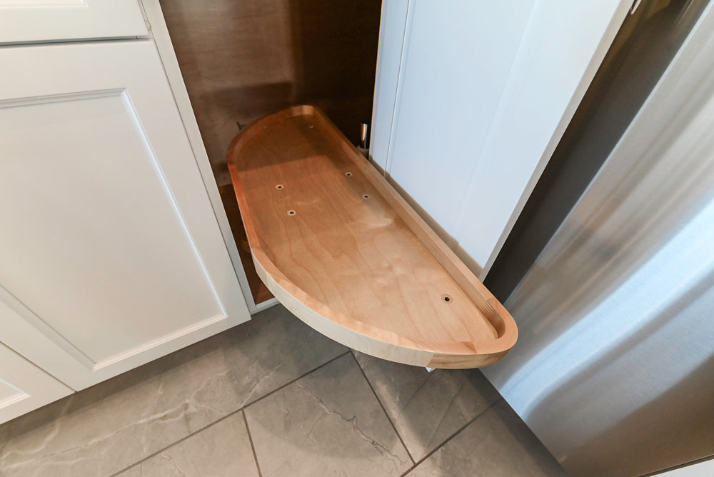 Gemcraft Traditional White Double Island Kitchen with Marble Countertops