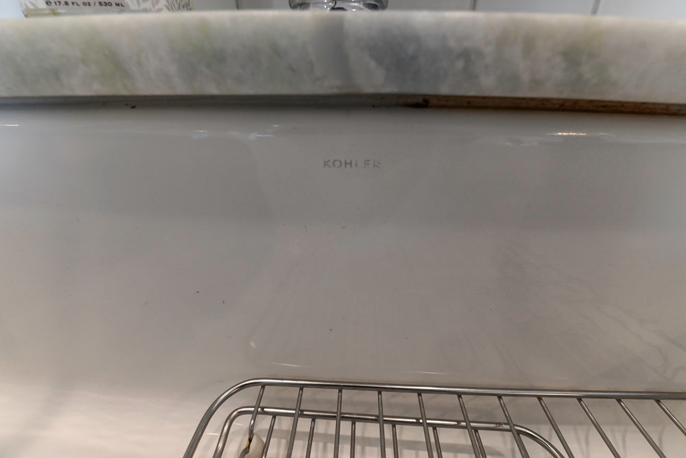 Gemcraft Traditional White Double Island Kitchen with Marble Countertops