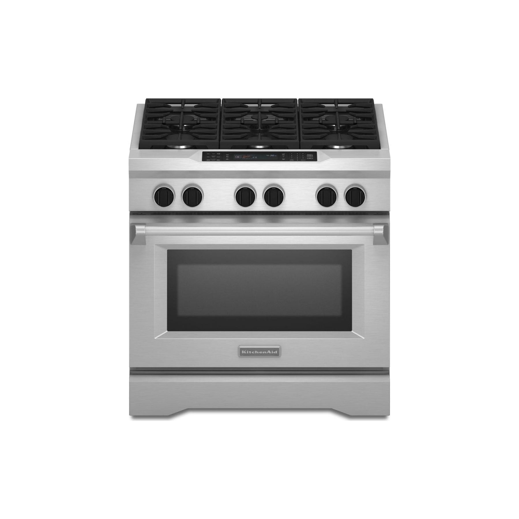 KitchenAid KDRS467VSS 36" Stainless Steel Dual Fuel Range