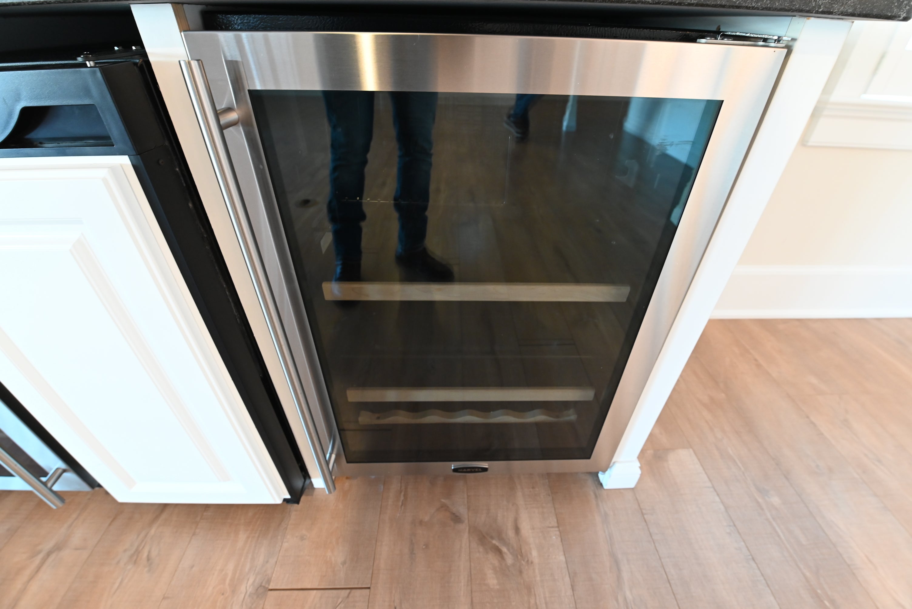 Marvel 6BARMBSGR 24" Stainless Steel Dual Zone Beverage Center