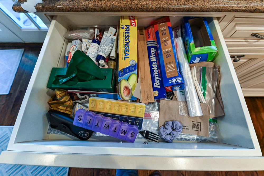 Salerno Traditional Cream Kitchen with Island, Desk Area and Appliances