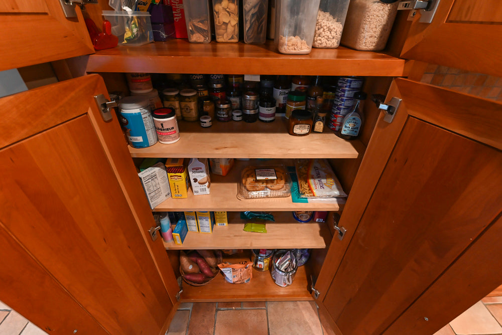 Traditional Wooden Kitchen with Island and Appliances featuring 48" Viking Range