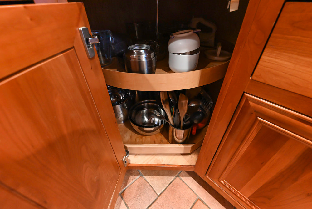 Traditional Wooden Kitchen with Island and Appliances featuring 48" Viking Range