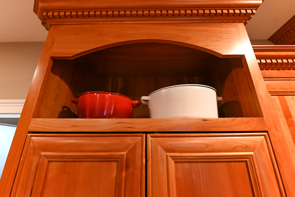 Traditional Wooden Kitchen with Island and Appliances featuring 48" Viking Range