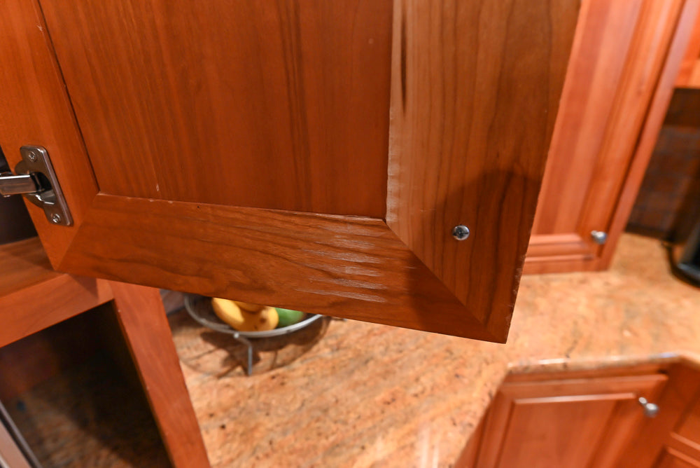 Traditional Wooden Kitchen with Island and Appliances featuring 48" Viking Range