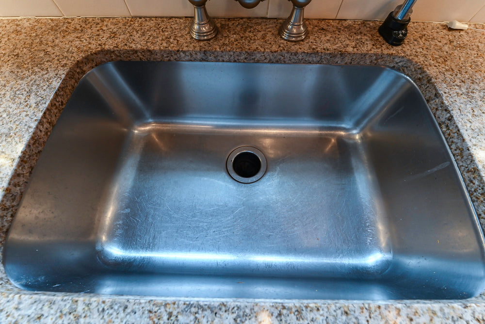 Traditional Cream Kitchen with Island, Granite Countertops & 48" Thermador Range
