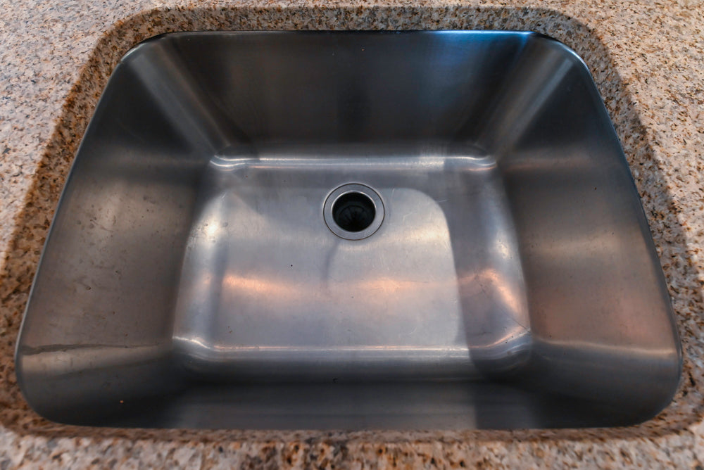 Traditional Cream Kitchen with Island, Granite Countertops & 48" Thermador Range