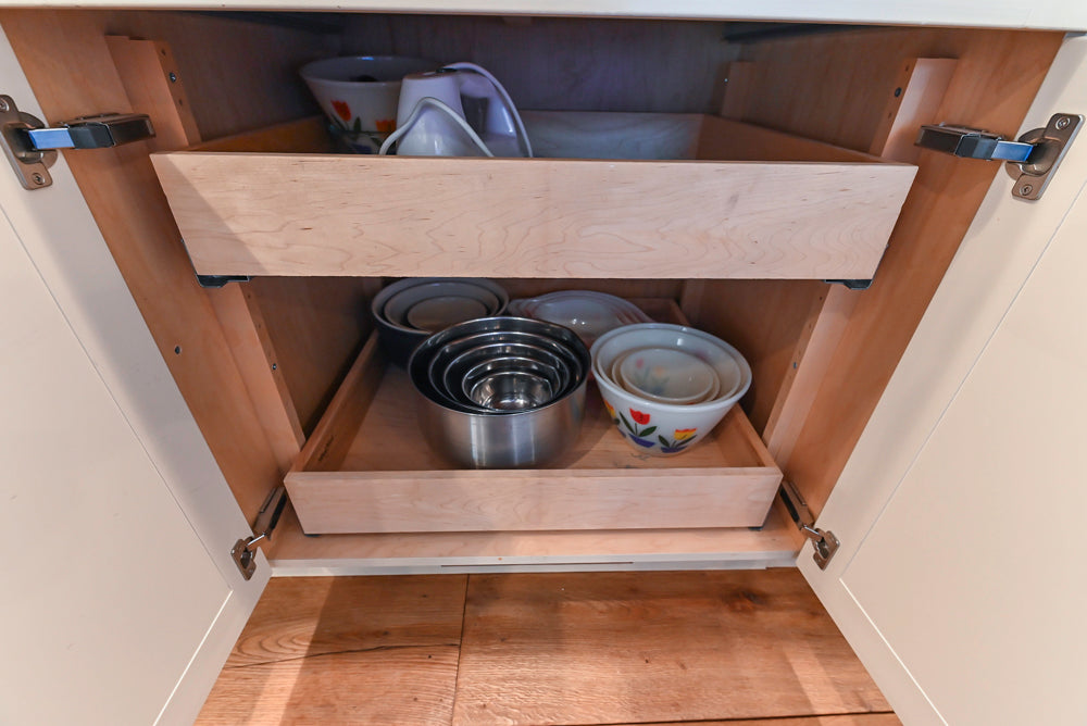 Wood-Mode Traditional Light Cream Kitchen with Marble Countertops and Wolf Range