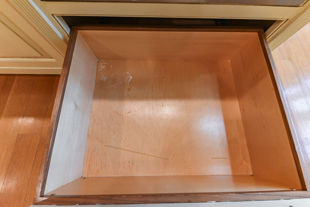 Christopher Peacock Traditional Cream Kitchen with Double Island, Granite Countertops & Appliances