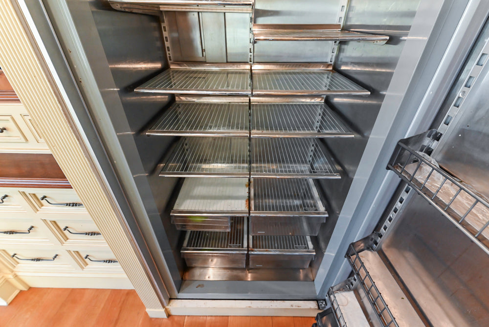 Christopher Peacock Traditional Cream Kitchen with Double Island, Granite Countertops & Appliances