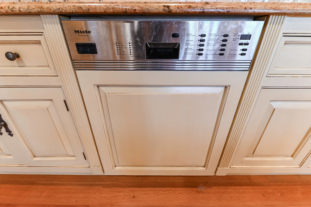 Christopher Peacock Traditional Cream Kitchen with Double Island, Granite Countertops & Appliances