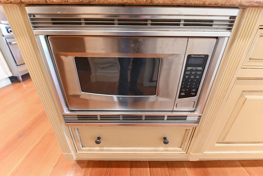 Christopher Peacock Traditional Cream Kitchen with Double Island, Granite Countertops & Appliances