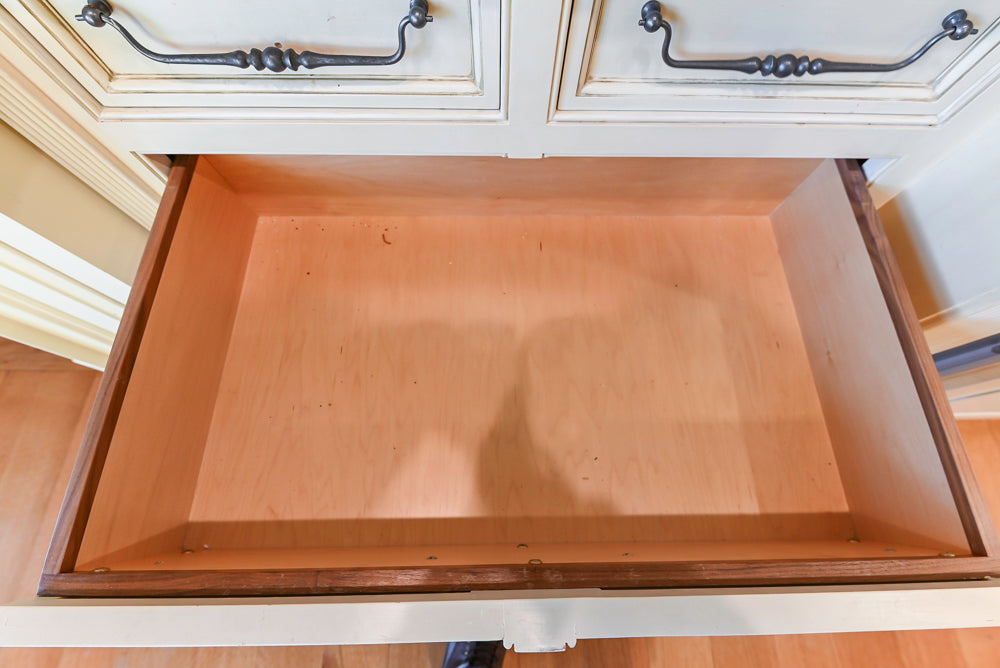 Christopher Peacock Traditional Cream Kitchen with Double Island, Granite Countertops & Appliances