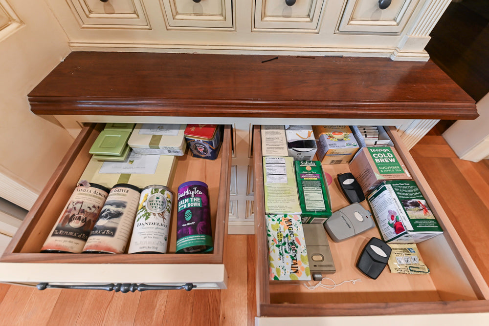 Christopher Peacock Traditional Cream Kitchen with Double Island, Granite Countertops & Appliances