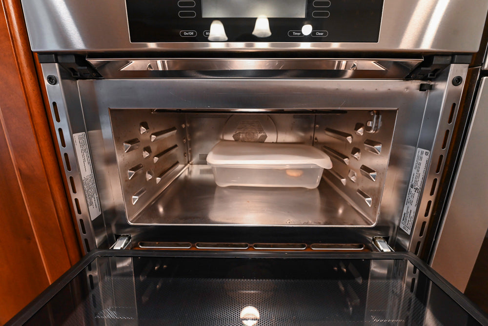 Custom Transitional Wooden Kitchen with Island, Stone Countertops and Miele Appliances