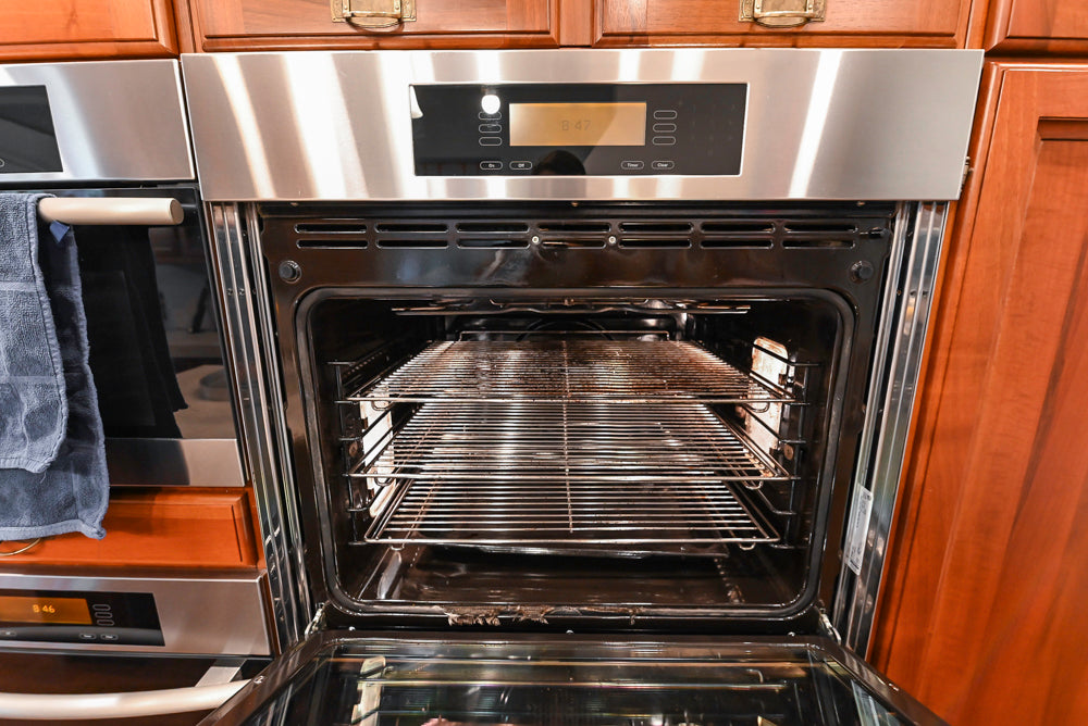 Custom Transitional Wooden Kitchen with Island, Stone Countertops and Miele Appliances
