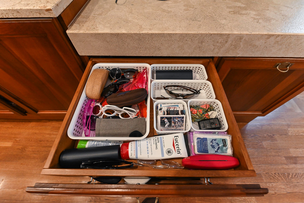 Custom Transitional Wooden Kitchen with Island, Stone Countertops and Miele Appliances