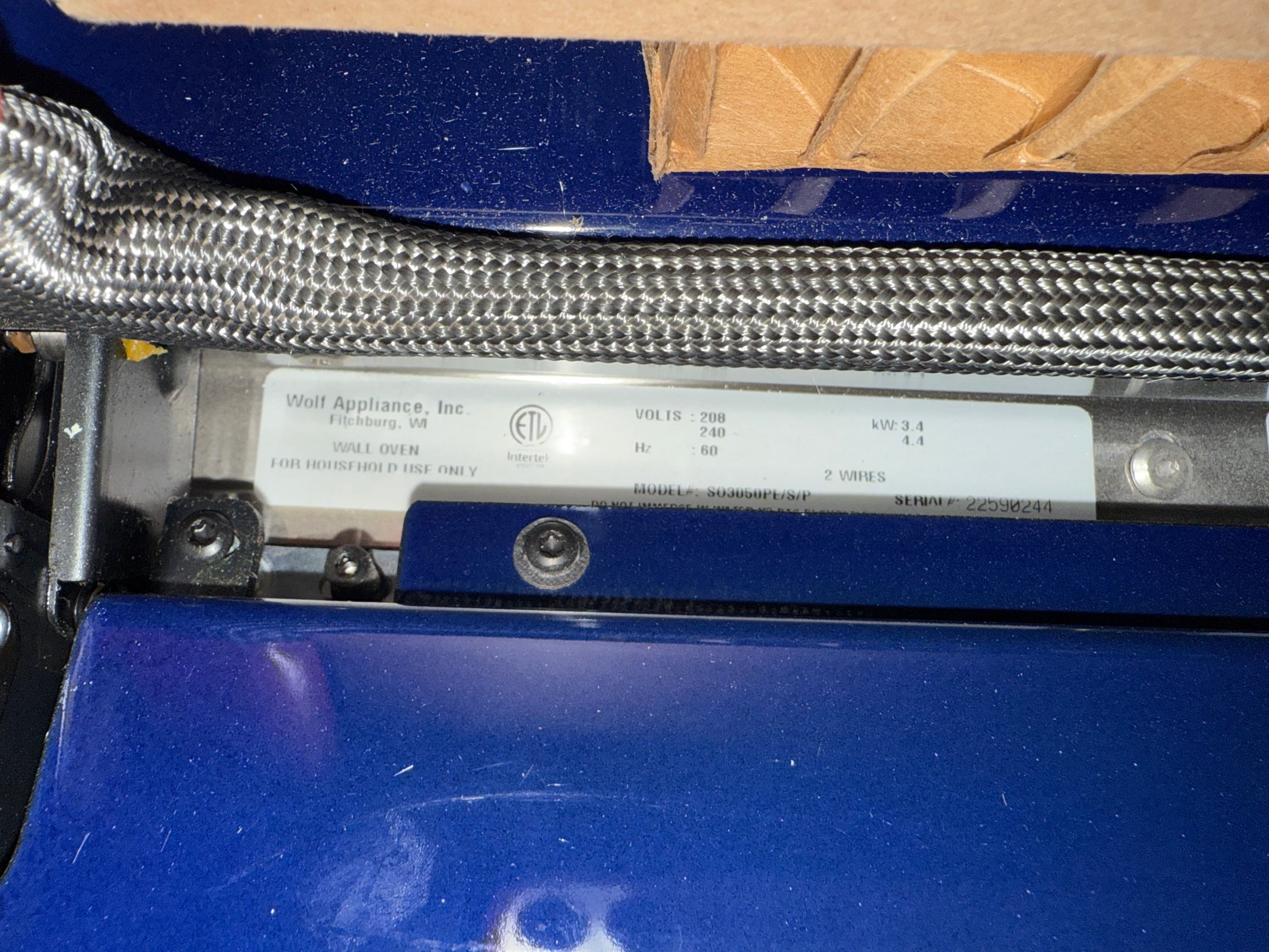 Wolf SO3050PE/S/P 30" Stainless Steel Electric Single Wall Oven