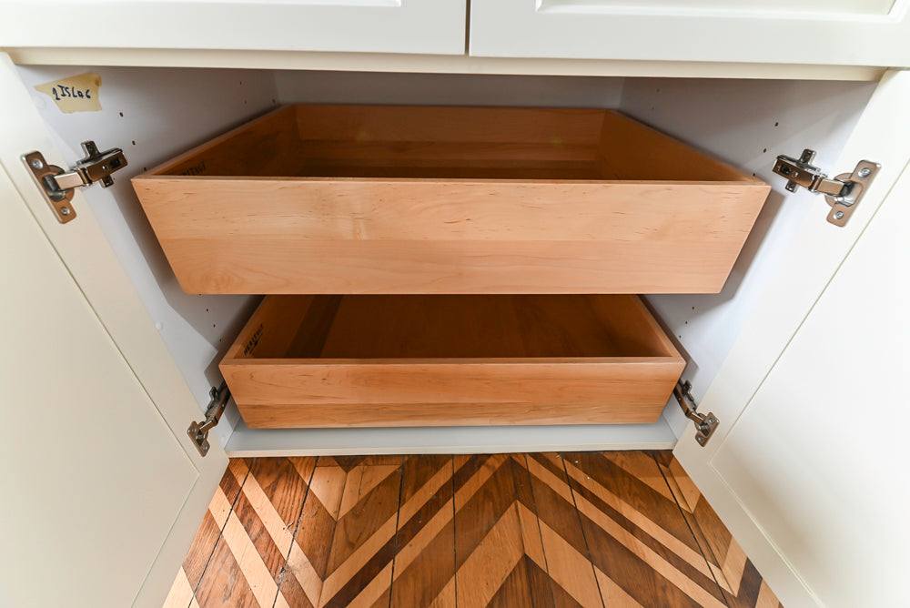 Heritage Traditional Kitchen with Double Island, Granite & Wood Countertops and Appliances