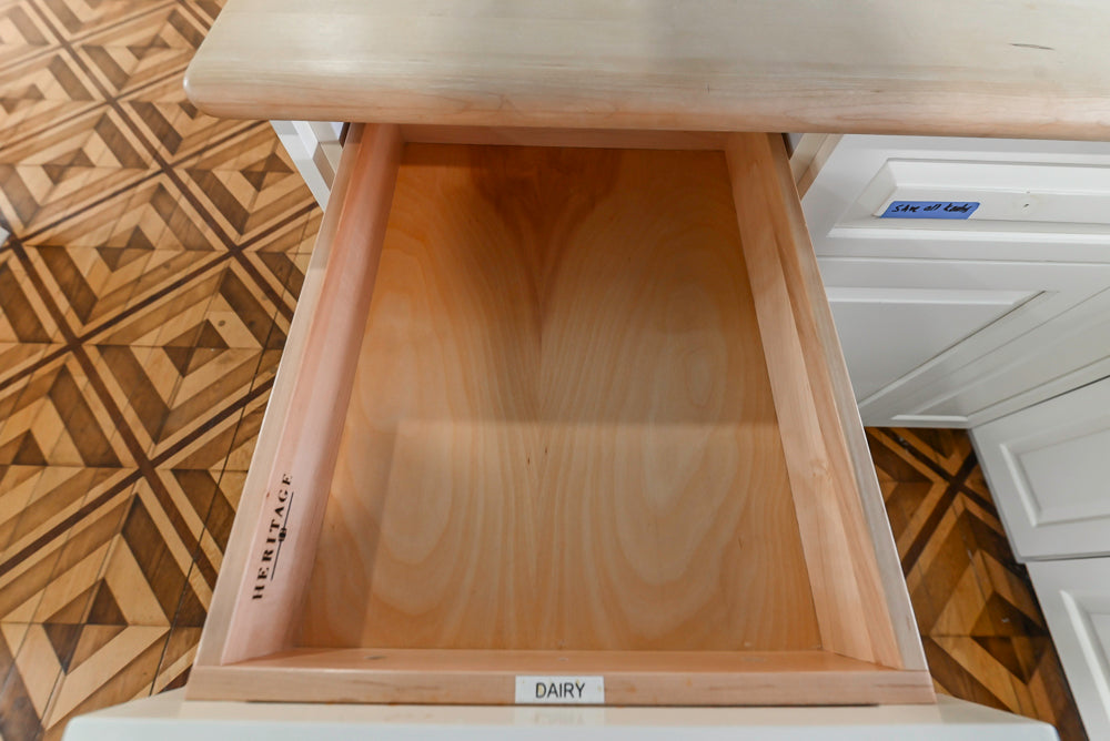 Heritage Traditional Kitchen with Double Island, Granite & Wood Countertops and Appliances