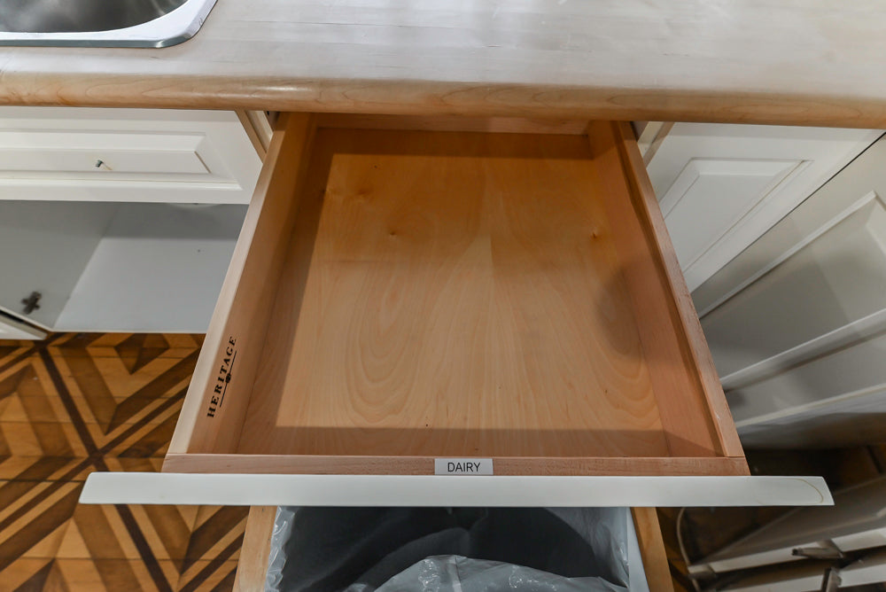 Heritage Traditional Kitchen with Double Island, Granite & Wood Countertops and Appliances