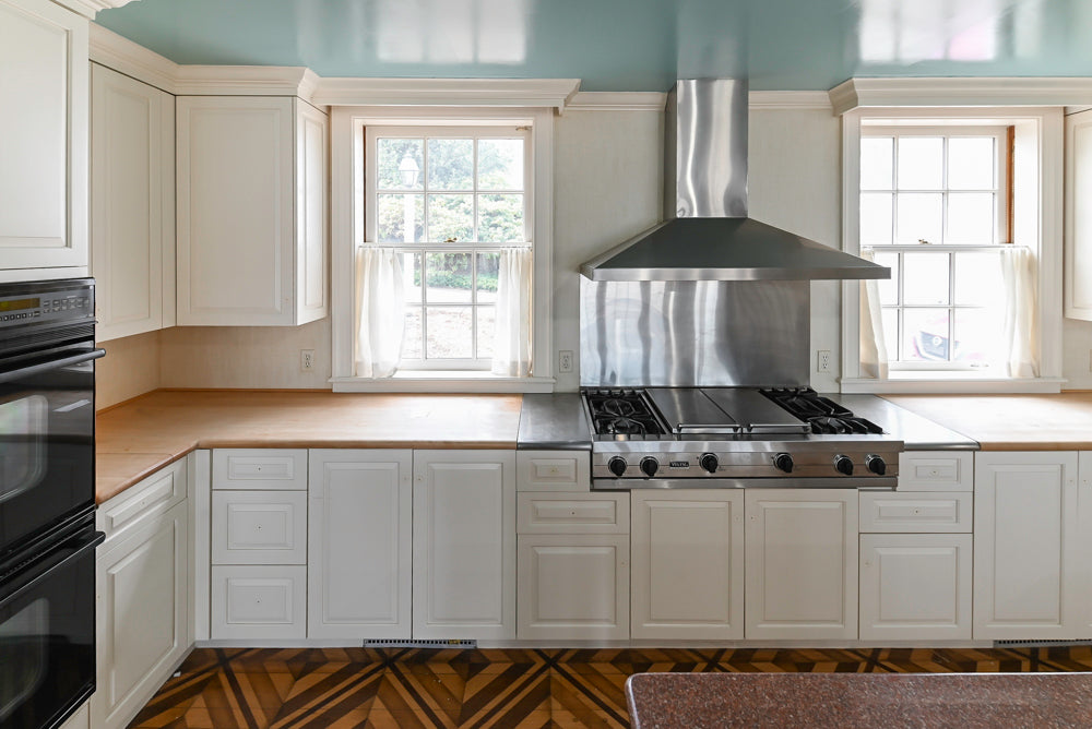 Heritage Traditional Kitchen with Double Island, Granite & Wood Countertops and Appliances