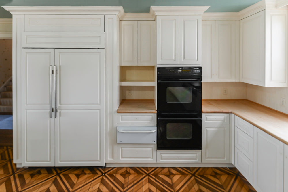 Heritage Traditional Kitchen with Double Island, Granite & Wood Countertops and Appliances