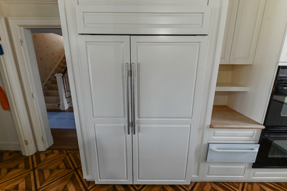 Heritage Traditional Kitchen with Double Island, Granite & Wood Countertops and Appliances