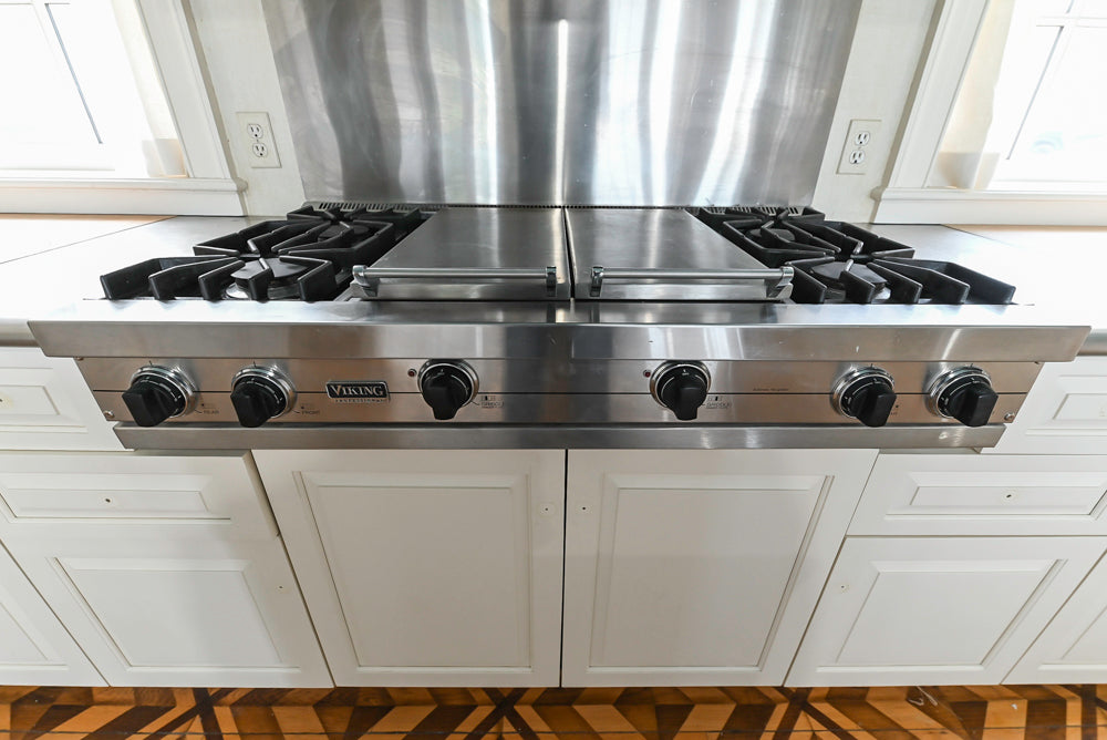 Heritage Traditional Kitchen with Double Island, Granite & Wood Countertops and Appliances