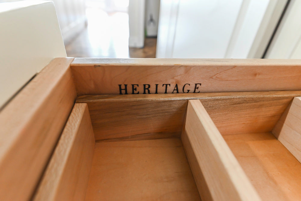 Heritage Traditional Kitchen with Double Island, Granite & Wood Countertops and Appliances