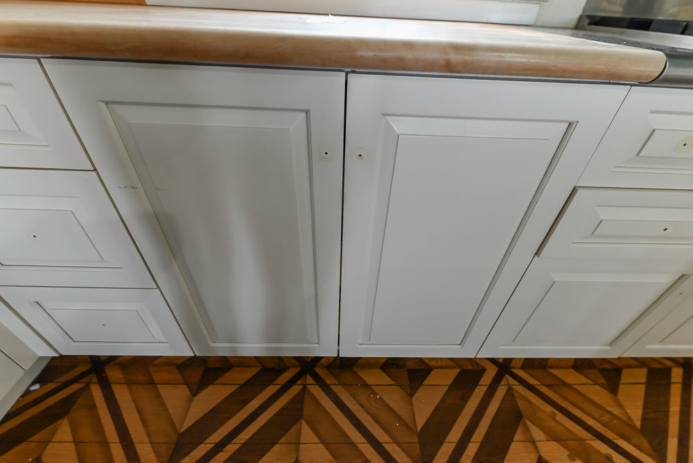 Heritage Traditional Kitchen with Double Island, Granite & Wood Countertops and Appliances