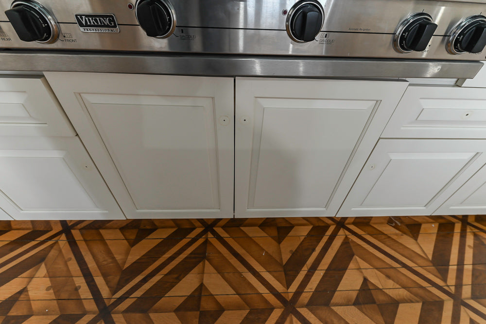 Heritage Traditional Kitchen with Double Island, Granite & Wood Countertops and Appliances