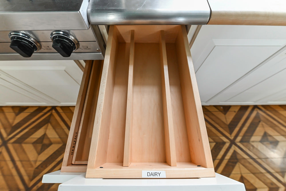 Heritage Traditional Kitchen with Double Island, Granite & Wood Countertops and Appliances