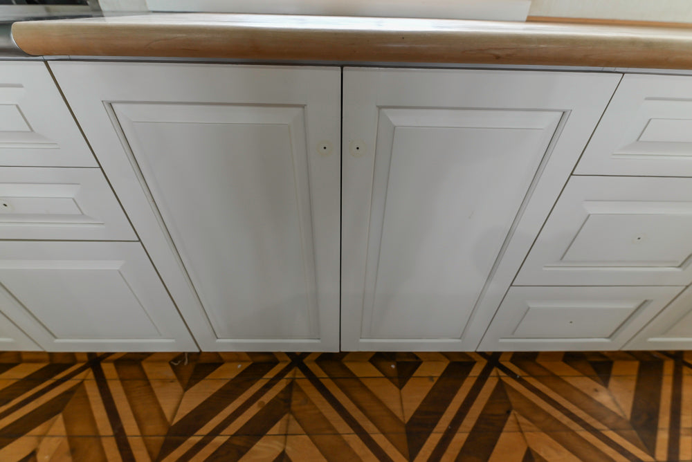 Heritage Traditional Kitchen with Double Island, Granite & Wood Countertops and Appliances