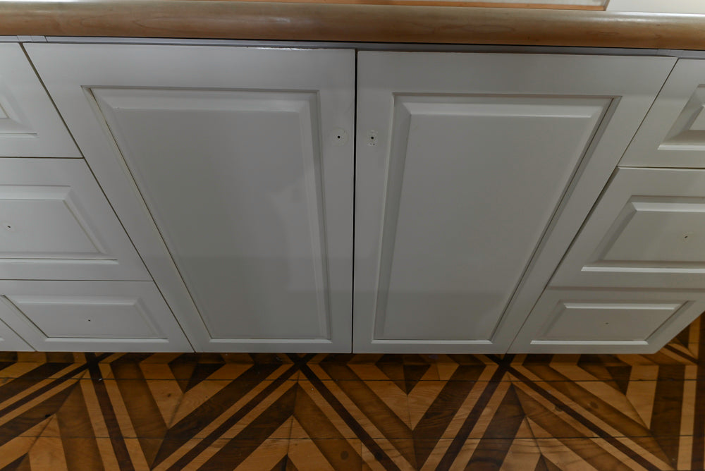 Heritage Traditional Kitchen with Double Island, Granite & Wood Countertops and Appliances