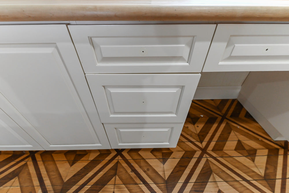 Heritage Traditional Kitchen with Double Island, Granite & Wood Countertops and Appliances