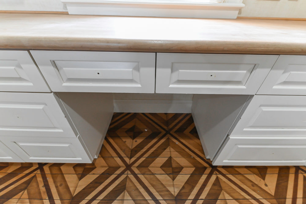 Heritage Traditional Kitchen with Double Island, Granite & Wood Countertops and Appliances