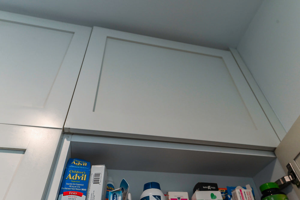 Imperia White Transitional Kitchen with Dark Grey Island, Marble & Stone Counters and Appliances