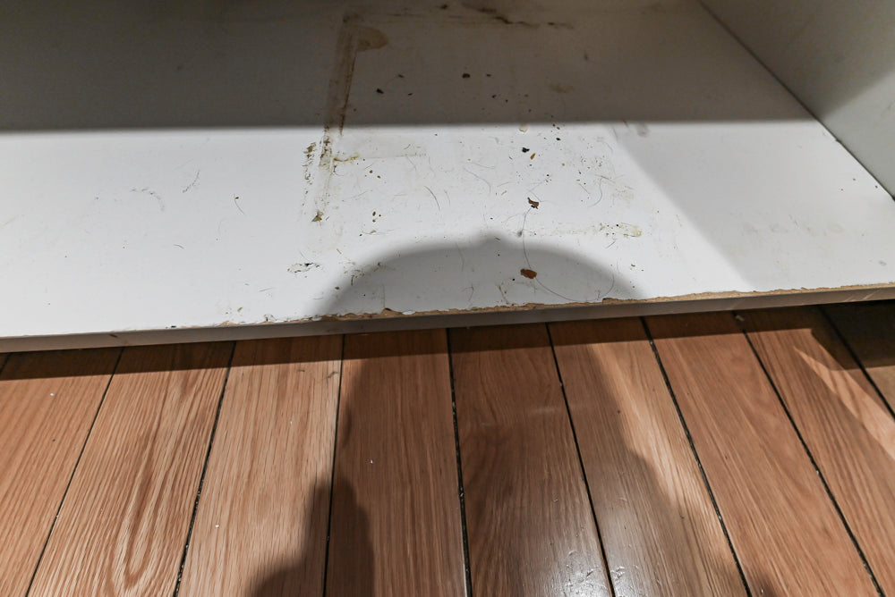 Imperia White Transitional Kitchen with Dark Grey Island, Marble & Stone Counters and Appliances