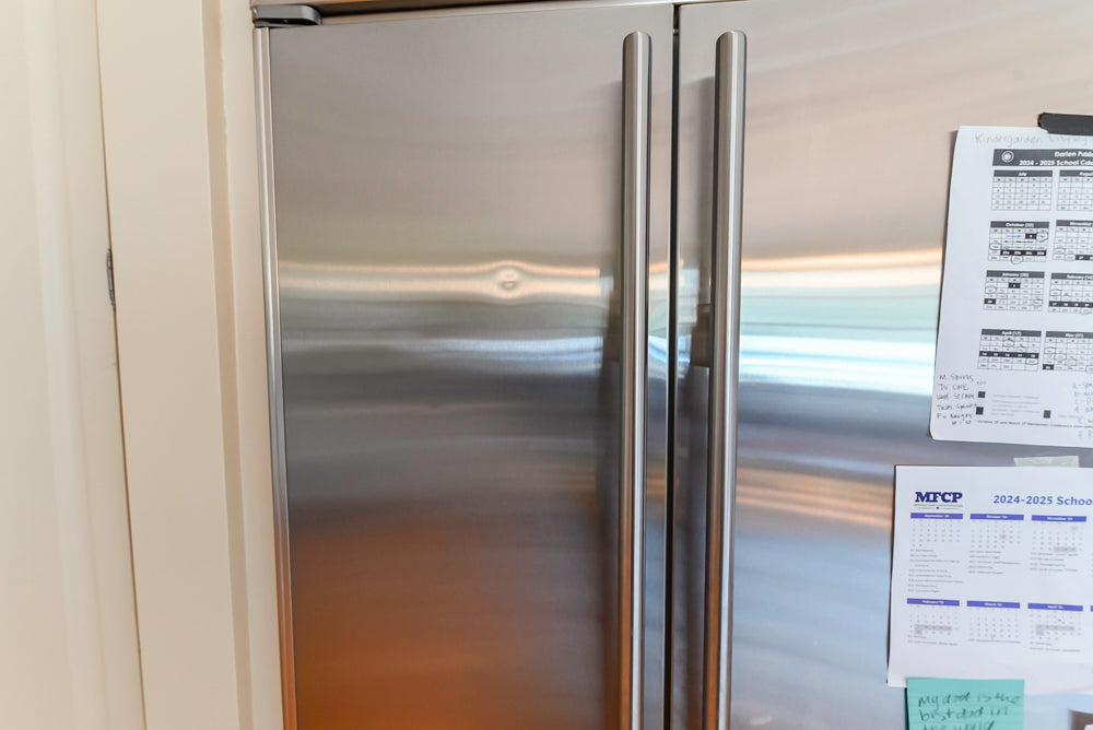 Glenwood Traditional Cream Kitchen with Island, Granite Countertops & Appliances