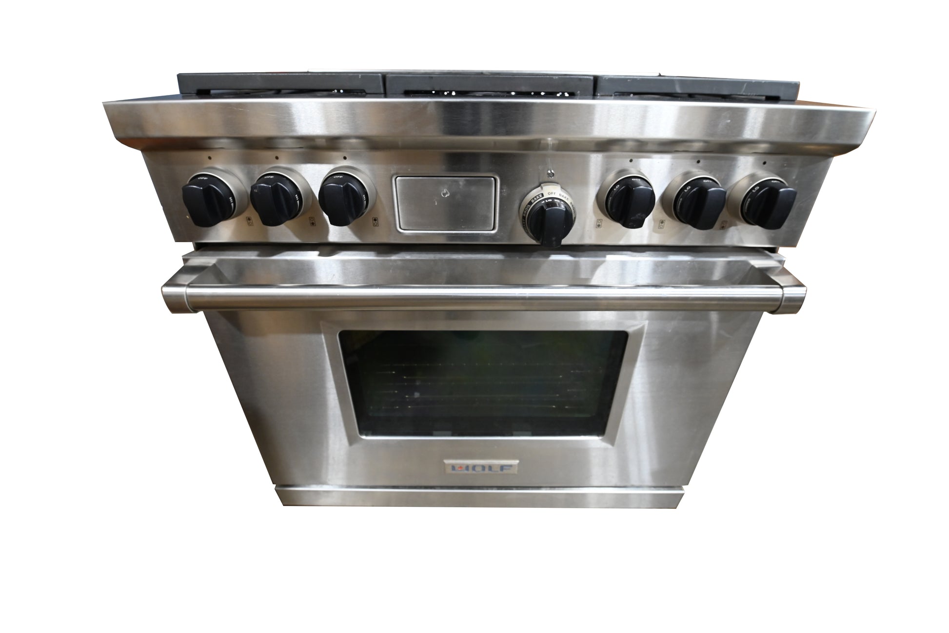 Wolf DF366 36" Stainless Steel Dual Fuel Range