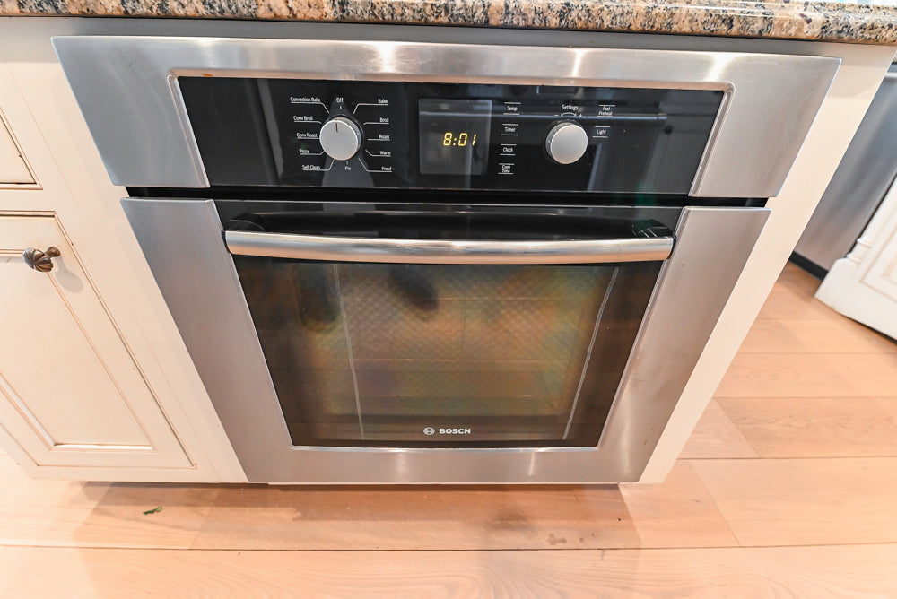 Omega Traditional Light Cream Kitchen with Island, Desk Area and Sub-Zero & Wolf Range