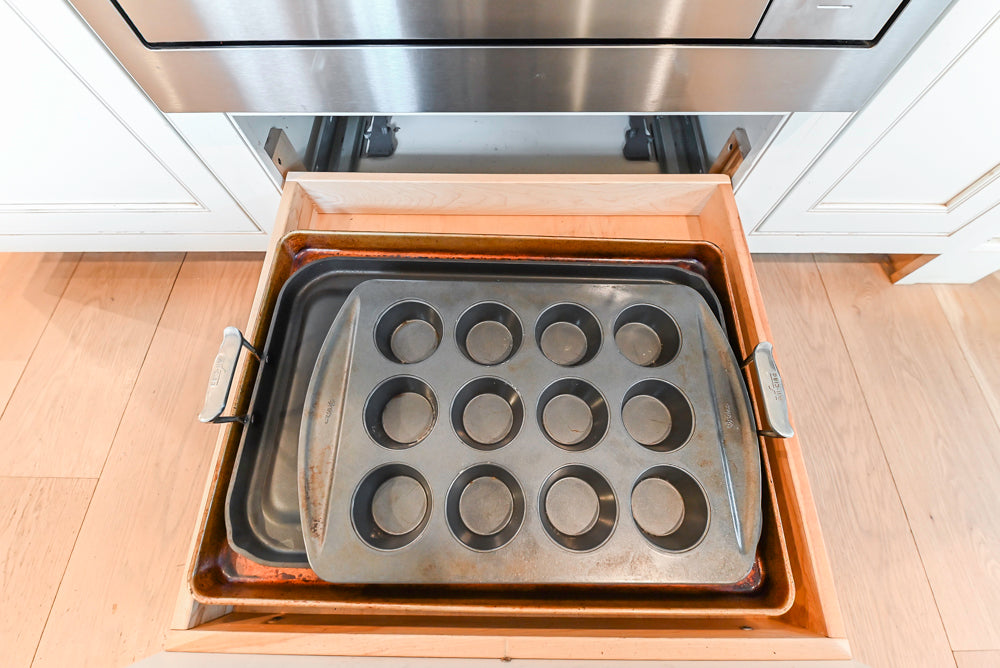 Omega Traditional Light Cream Kitchen with Island, Desk Area and Sub-Zero & Wolf Range