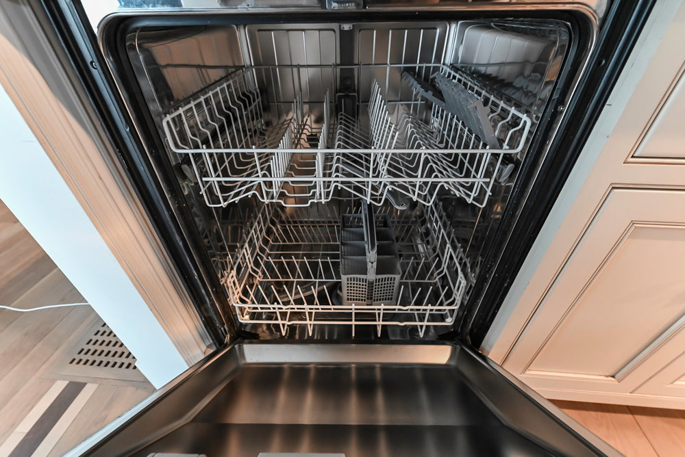 Omega Traditional Light Cream Butler's Pantry with Granite Countertops