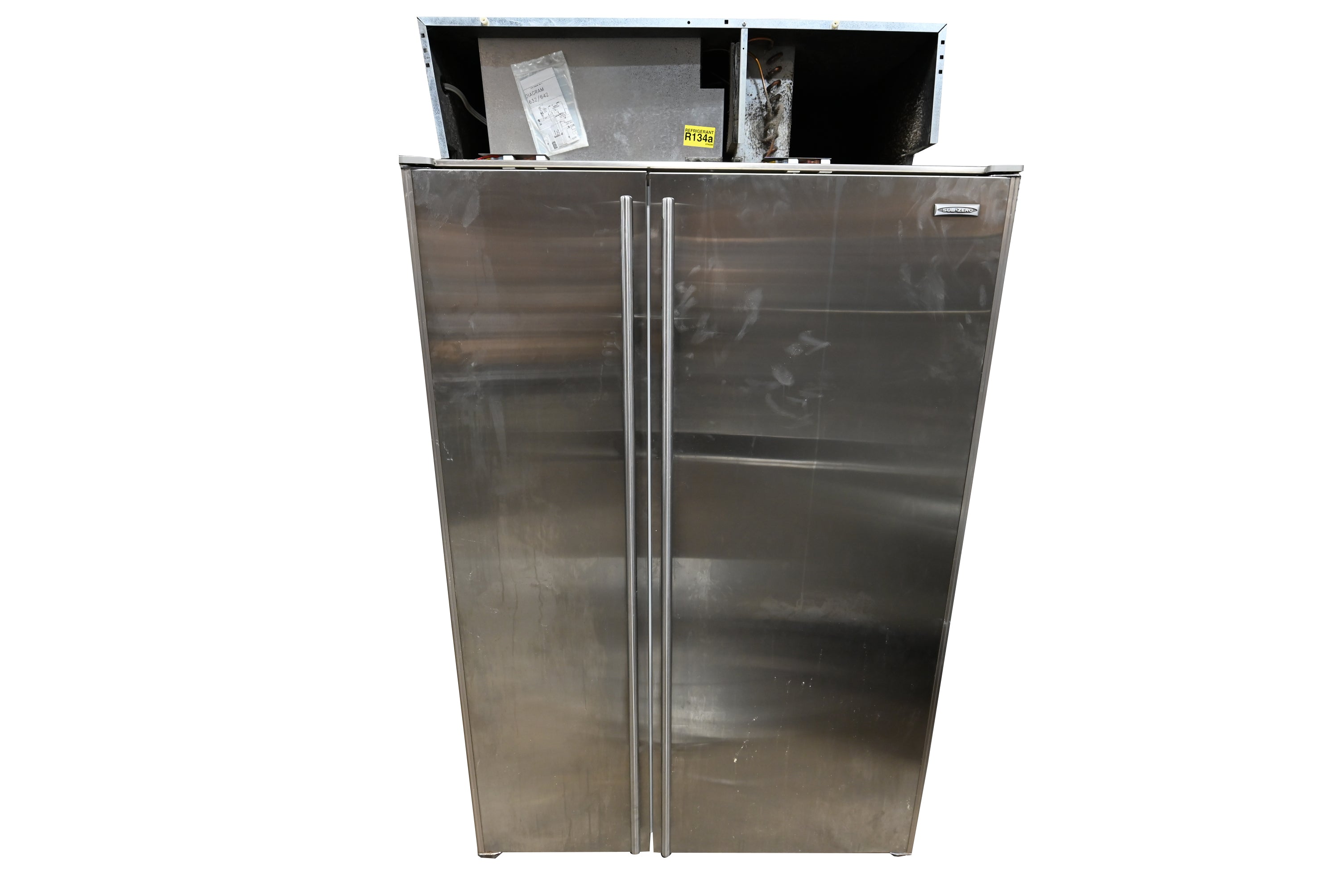 Sub-Zero 632/S 48" Stainless Steel Side by Side Refrigerator