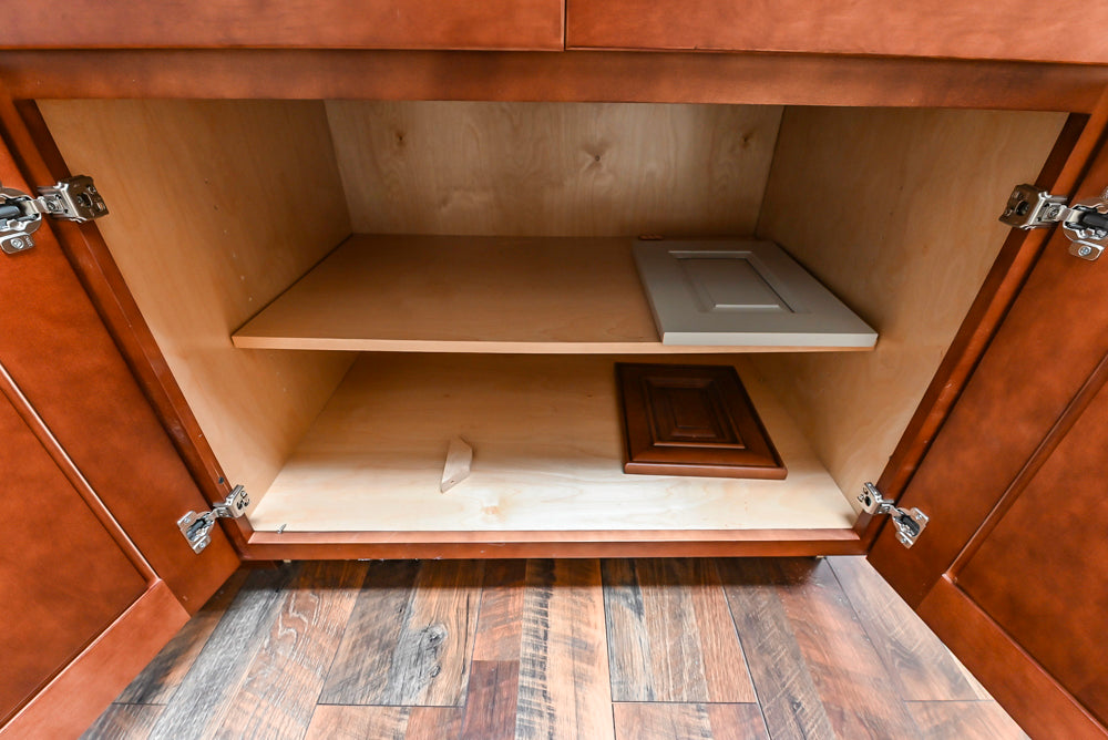 Light Cream Kitchen Corner with Quartz Countertops and Marble Top Island