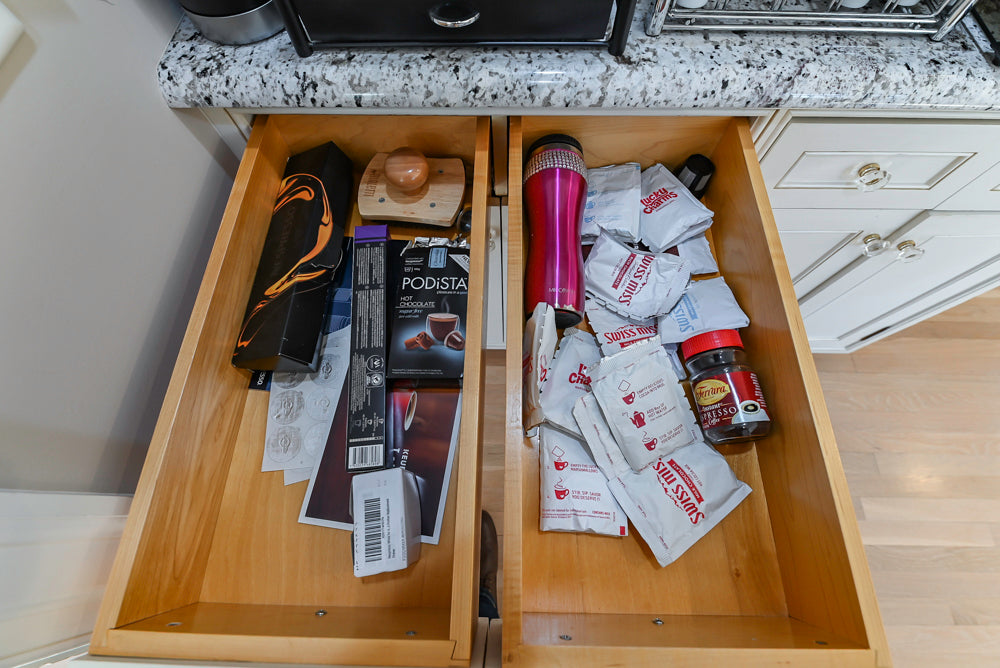 Custom Traditional Cream Kitchen with Island, Granite Countertops and 48" Range