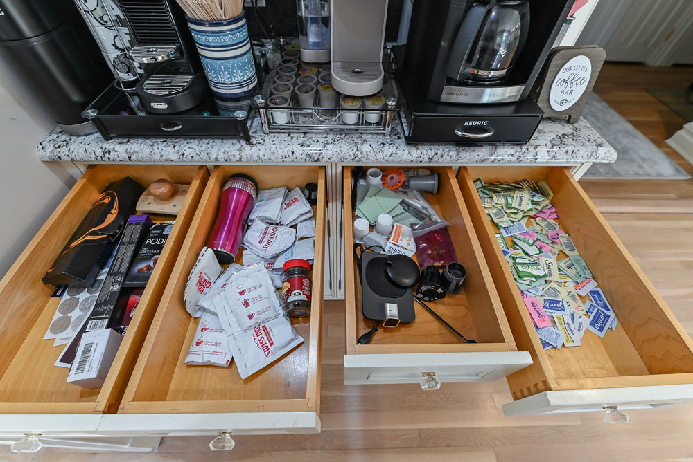 Custom Traditional Cream Kitchen with Island, Granite Countertops and 48" Range